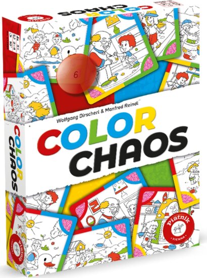 Color Chaos társasjáték Color Chaos társasjáték