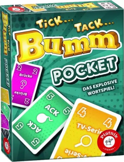 Tick Tack Bumm, Pocket társasjáték Tick Tack Bumm, Pocket társasjáték