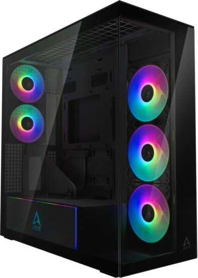 Arctic Xtender VG Tempered Glass Mirror E-ATX ház