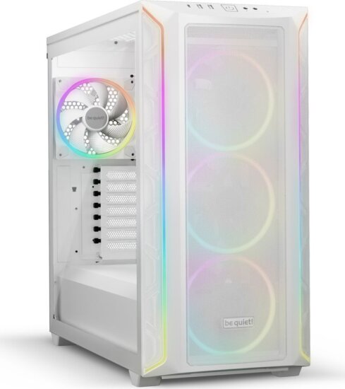 Be quiet! Shadow Base 800 FX Tempered Glass, fehér