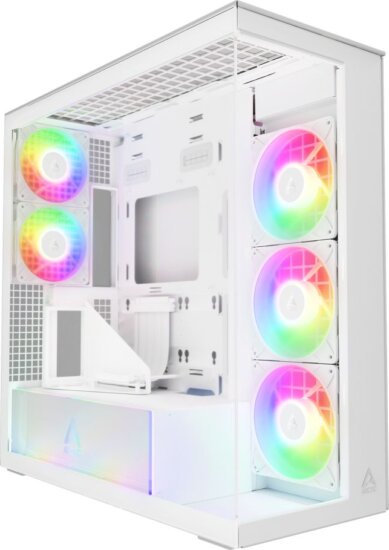 Arctic Xtender VG Tempered Glass E-ATX ház, fehér