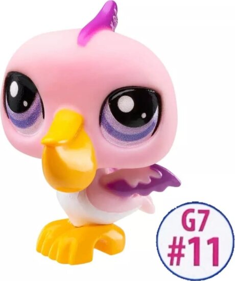 Littlest Pet Shop játékfigura #11, Flamingó