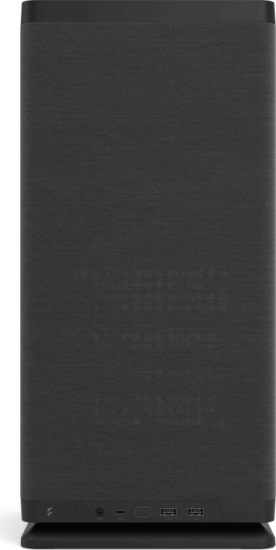 Fractal Design Mood (táp nélküli) m-ITX ház, fekete