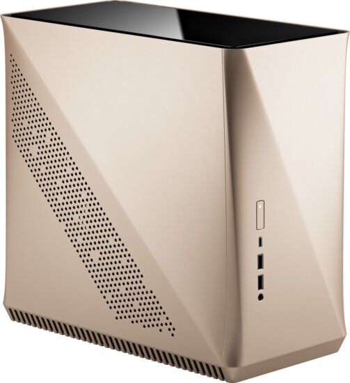 Fractal Design Era ITX Arany ablakos (táp nélküli) mini-ITX ház