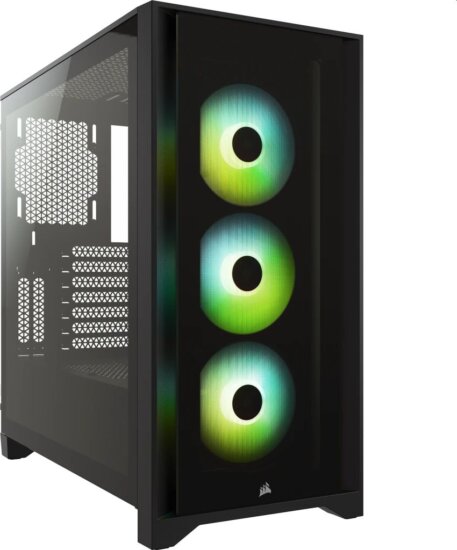 Corsair iCUE 4000X RGB ház, fekete