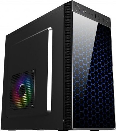 Spire SPM1415B Tricer 1415 420W mATX ház, fekete