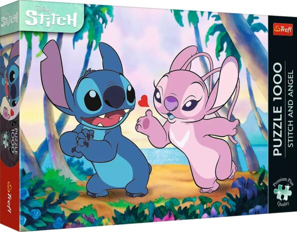 Trefl Premium Plus, Lilo & Stitch puzzle, 1000 darabos