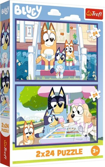 Bluey puzzle, 2 x 24 darabos