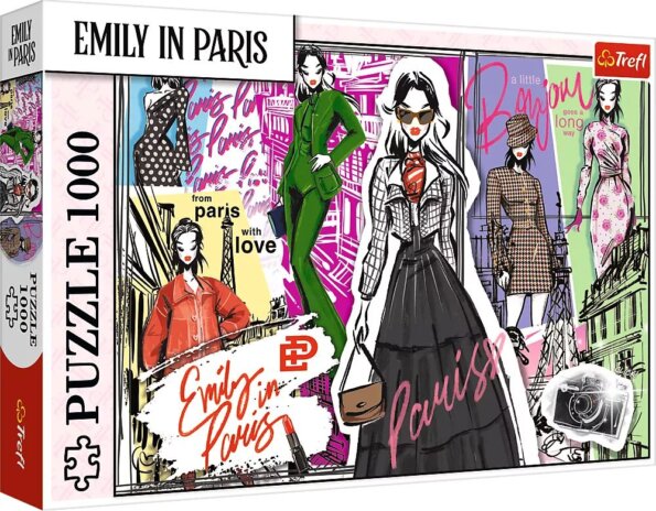 Emily Párizsban, Divatinspirációk puzzle, 1000 darabos