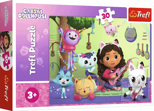 Gabi babaháza, Gabi és macskasztikus babaháza puzzle, 30 darabos