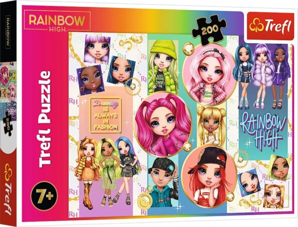 Rainbow High puzzle, 200 darabos