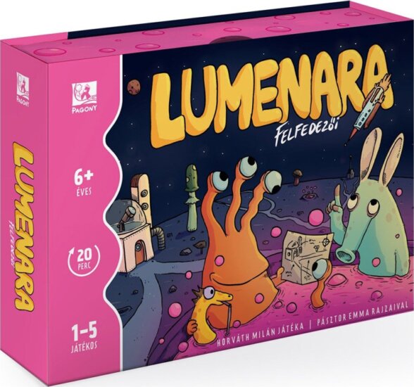 Lumenara felfedezői társasjáték Lumenara felfedezői társasjáték