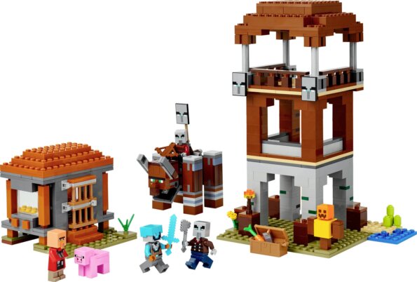 LEGO® Minecraft™, A Fosztogató őrtorony és a Romboló