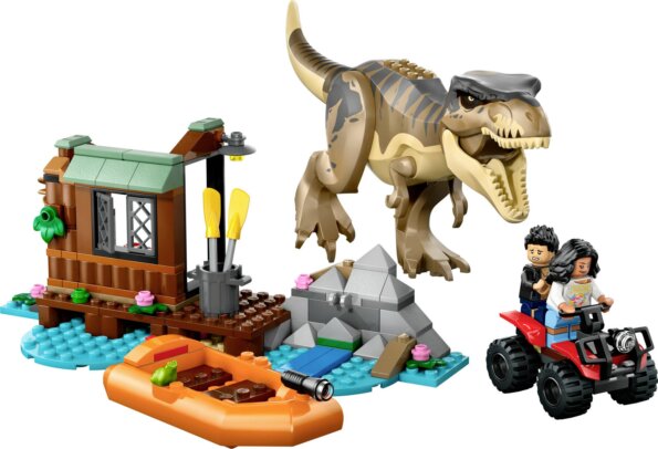 LEGO® Jurassic World™, Menekülés a folyónál a T-Rex elől
