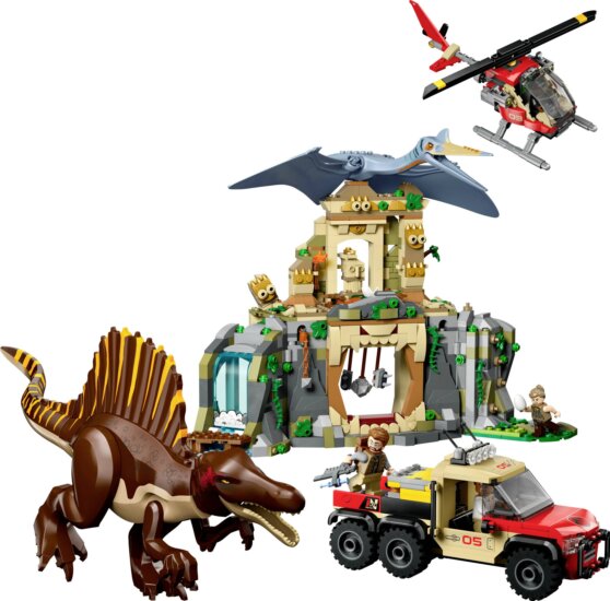 LEGO® Jurassic World™, Spinosaurus és Quetzalcoatlus, légi küldetés