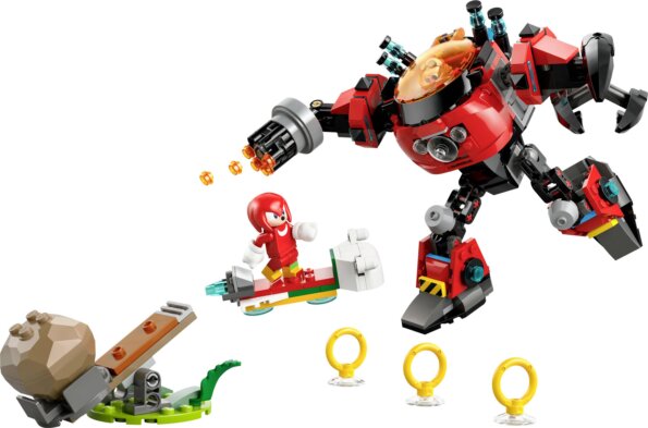 LEGO® Sonic the Hedgehog™, Knuckles vs. Dr. Eggman Egg Crusher robotja LEGO® Sonic the Hedgehog™, Knuckles vs. Dr. Eggman Egg Crusher robotja