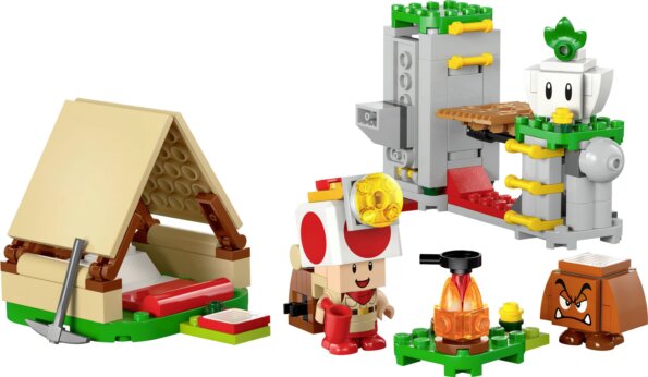 LEGO® Super Mario™, Captain Toad táborhelye