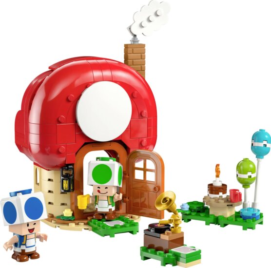LEGO® Super Mario™, Buli Toad házában