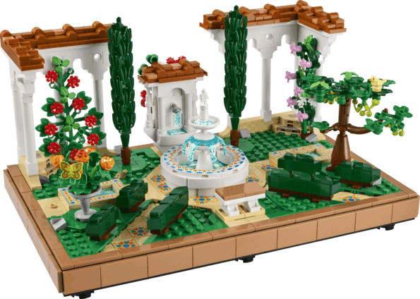 LEGO® Icons, Kert szökőkutakkal