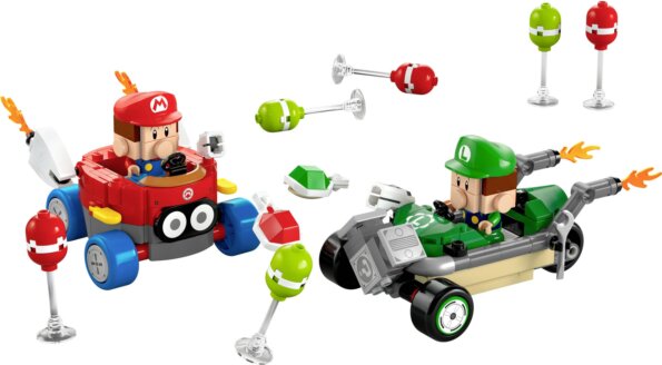 LEGO® Super Mario™, Mario Kart™ - Baby Mario és Baby Luigi LEGO® Super Mario™, Mario Kart™ - Baby Mario és Baby Luigi