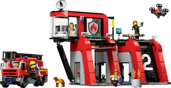 LEGO® City, Tűzoltóállomás és tűzoltóautó
