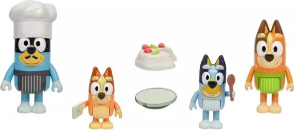 Bluey, Desszert szett, 4 db-os