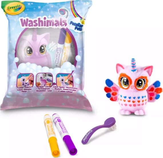 Crayola Washimals, Pasztell Állatkák, Egyszarvú bagoly Crayola Washimals, Pasztell Állatkák, Egyszarvú bagoly