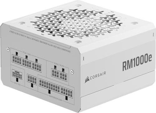 Corsair RM1000e White (1000W, 80Plus® Gold, 2025) Corsair RM1000e White (1000W, 80Plus® Gold, 2025)
