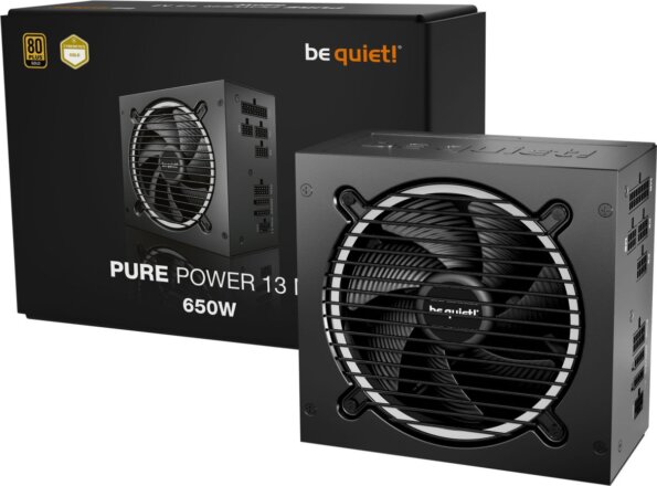 Be quiet! Pure Power 13m (650W, 80Plus® Gold)