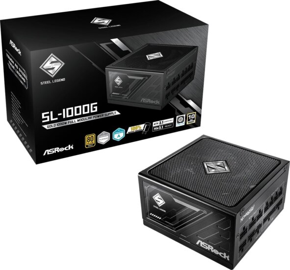 ASRock Steel Legend SL-1000G (1000W, 80Plus® Gold)