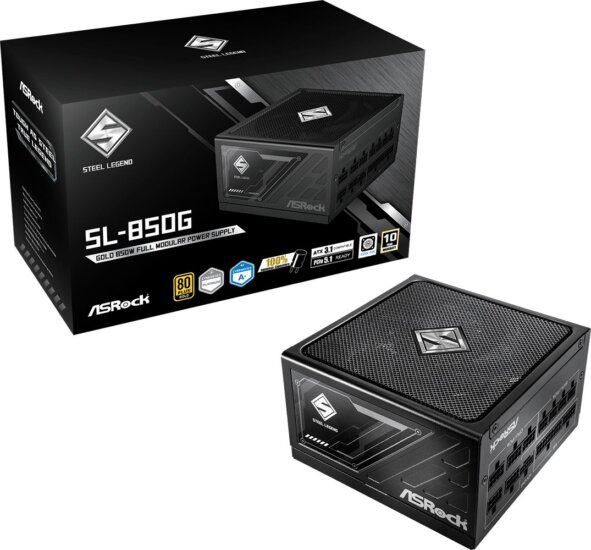 ASRock Steel Legend SL-850G (850W, 80Plus® Gold)