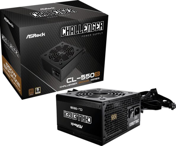 ASRock Challenger CL-550B (550W, 80Plus® Bronze, ATX)