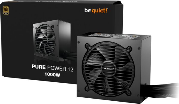 Be quiet! Pure Power 12 (1000W, 80Plus® Gold)