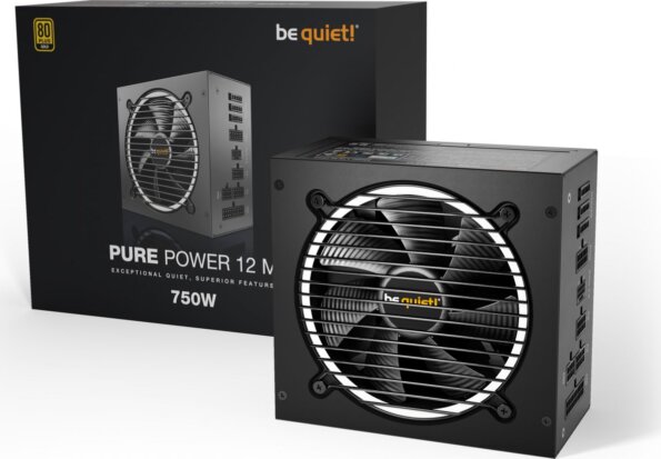 Be quiet! Pure Power 12m (750W, 80Plus® Gold)