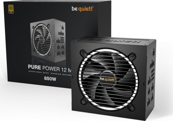 Be quiet! Pure Power 12m (850W, 80Plus® Gold)