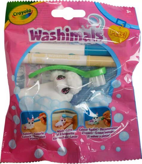 Crayola Washimals, Kimosható állatka figura, Hildy az uszkár Crayola Washimals, Kimosható állatka figura, Hildy az uszkár