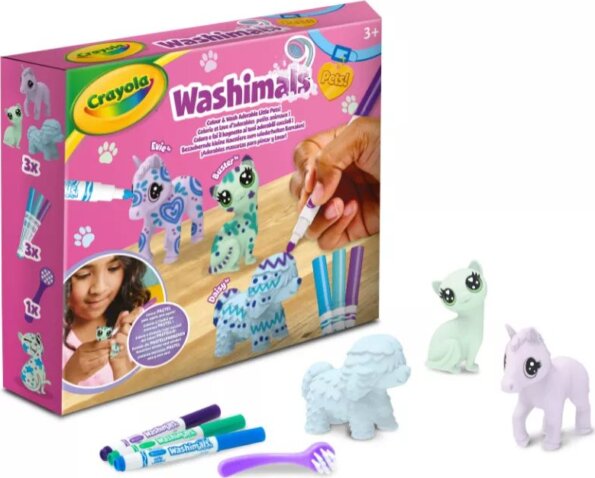 Crayola Washimals, Pasztell állatkák játékszett Crayola Washimals, Pasztell állatkák játékszett