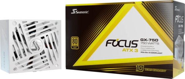Seasonic Focus GX (750W, 80Plus® Gold, White Edition)