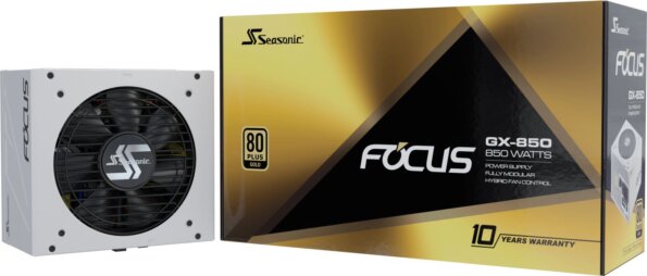 Seasonic Focus GX (850W, 80Plus® Gold, White Edition)