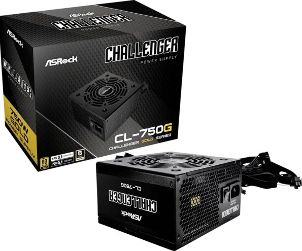 ASRock Challenger CL-750G (750W, 80Plus® Gold, ATX) ASRock Challenger CL-750G (750W, 80Plus® Gold, ATX)