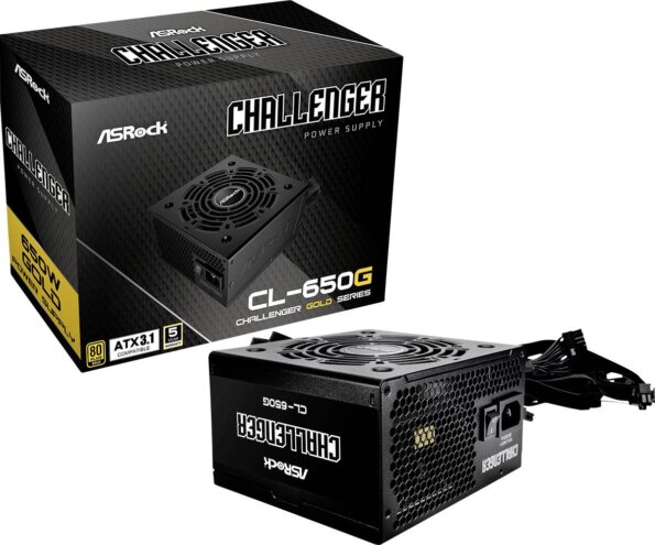 ASRock Challenger CL-650G (650W, 80Plus® Gold, ATX)