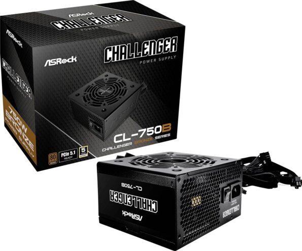 ASRock Challenger CL-750B (750W, 80Plus® Bronze, ATX)