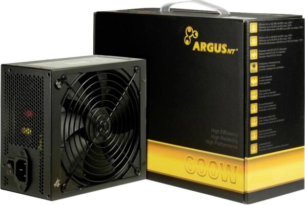 Inter-Tech Argus GPS-600 (600W, 80Plus® Gold, ATX)