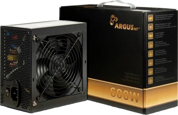 Inter-Tech ArgusNT BPS-600 (600W, 80Plus® Bronze, ATX)