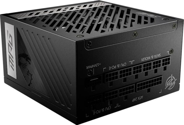 MSI MPG A1000G (1000W, 80Plus® Gold, ATX, PCIE5)
