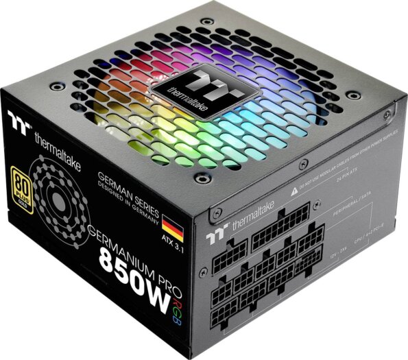 Thermaltake Germanium Pro RGB (850W, 80Plus® Gold, ATX)