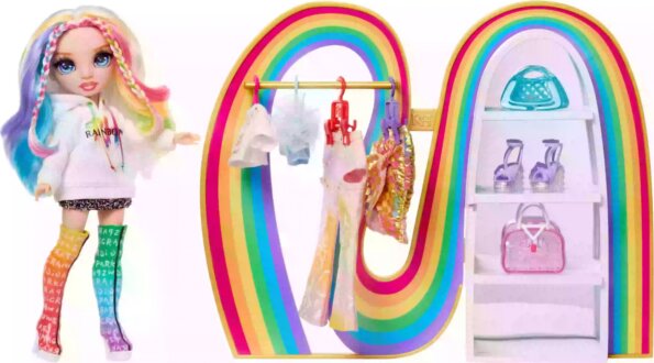 Rainbow High, Amaya szivárvány gardróbja játékszett