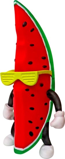 Monsterflex, Stumble Guys 2. széria nyújtható figura, Watermelon Guy
