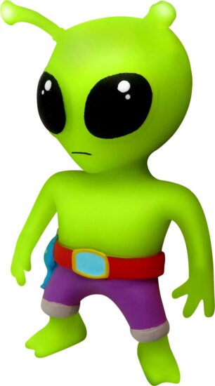 Monsterflex, Stumble Guys 2. széria nyújtható figura, Green Alien