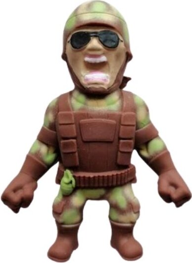 Monster Flex, Nyújtható szörnyfigura, 4. széria, Tengerészgyalogos